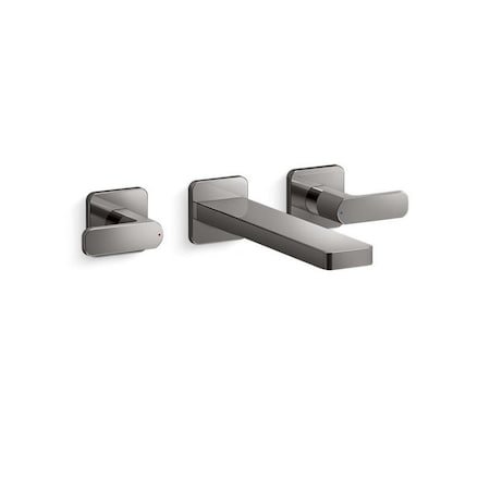 Parallel 2H Wm Bath Faucet Trm, Lever